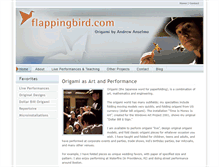 Tablet Screenshot of flappingbird.com